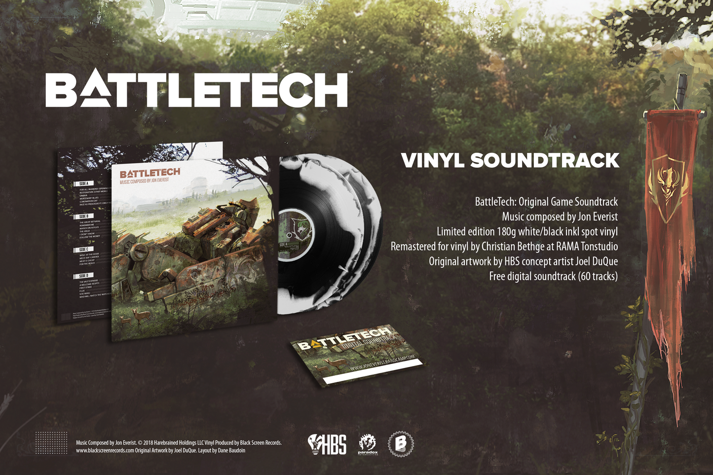 BattleTech (Original Soundtrack) { vinyl }