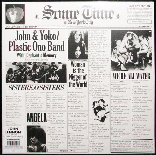 John Lennon - Some Time in New York City { vinyl }