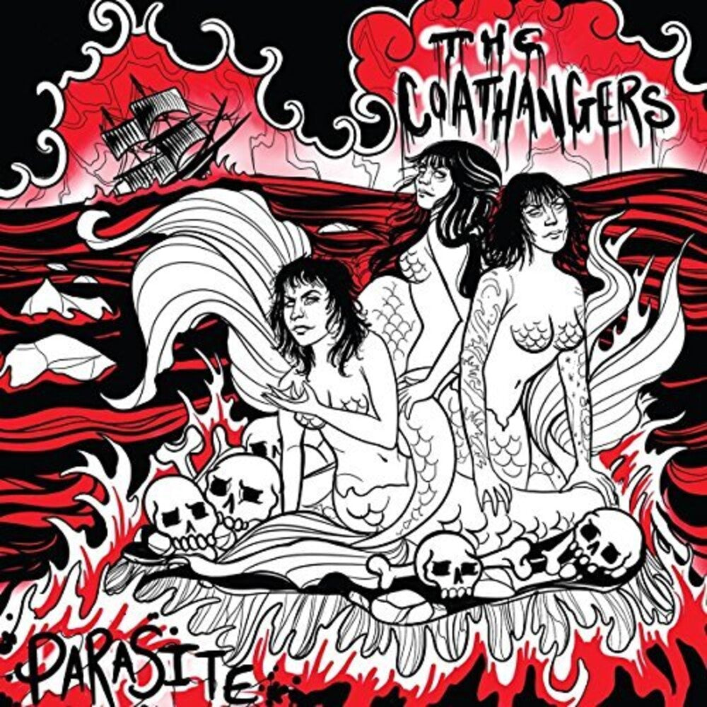 The Coathangers - Parasite EP (Sea Green Vinyl w/ etching)