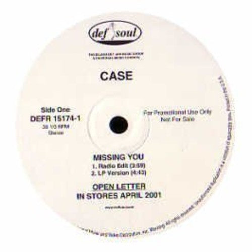 Case - Missing You { vinyl }