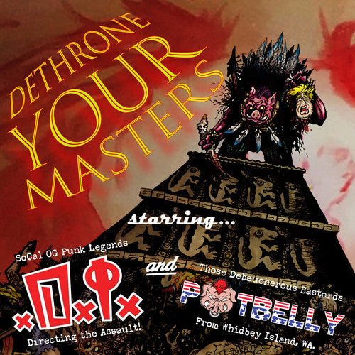 D.I. - Dethrone Your Masters Split Ep { vinyl }