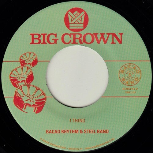 Bacao Rhythm & Steel Band - 1 Thing / Hoola Hoop { vinyl }