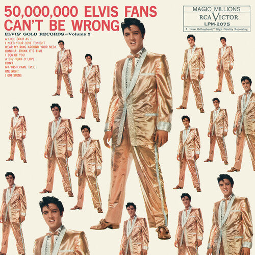Elvis Presley - 50,000,000 Elvis Fans Can't Be Wrong: Elvis' Gold Records Volume 2 { vinyl }