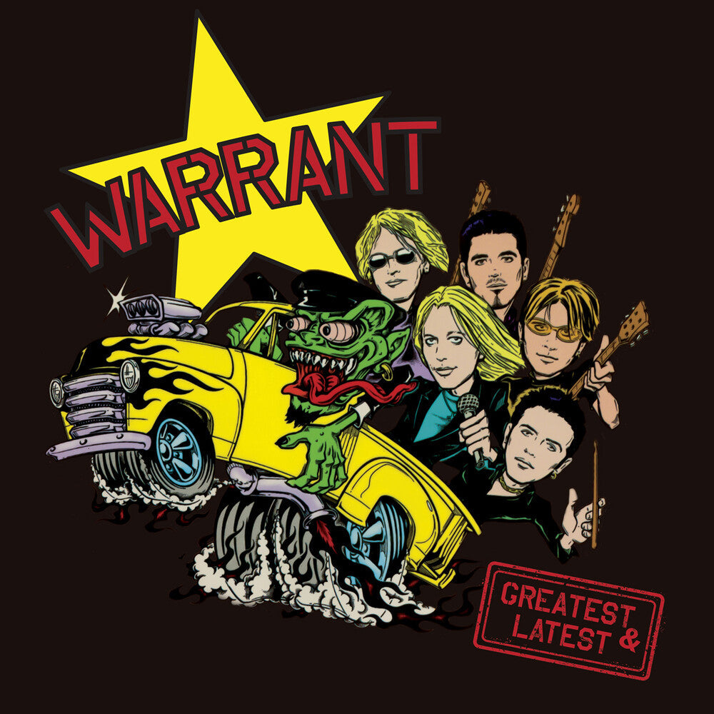 Warrant - Greatest & Latest (Limited Edition Cherry Splatter LP)