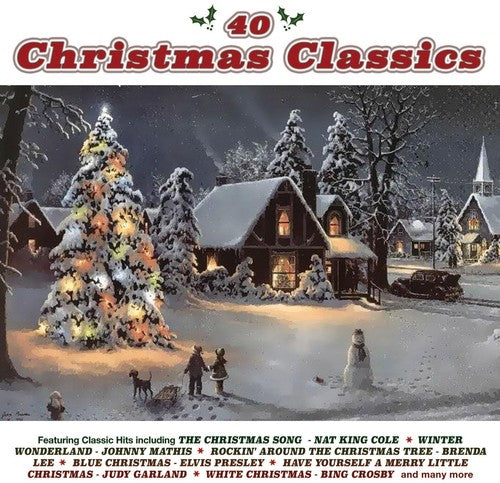 Various Artists - 40 Christmas Classics { vinyl }