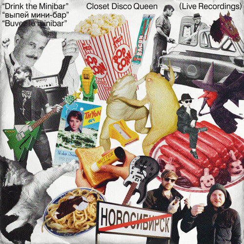 Closet Disco Queen - Drink The Minibar: Live Recordings { vinyl }