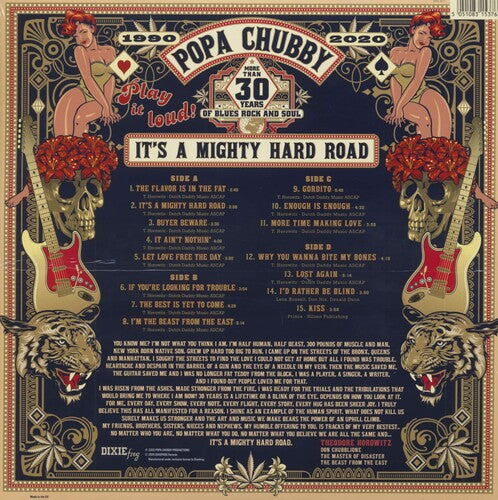 Popa Chubby - Its A Mighty Hard Road { vinyl }