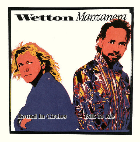 Wetton Manzanera - Round In Circles / Talk To Me (Blue Opaque) { vinyl }