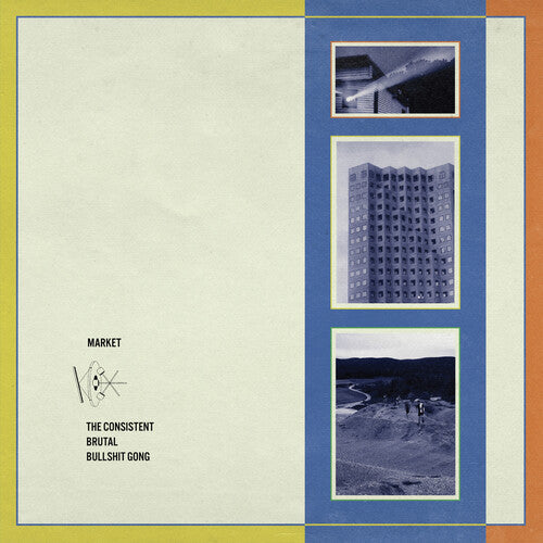 Market - The Consistent Brutal Bullshit Gong (Transparent Dark Blue) { vinyl }