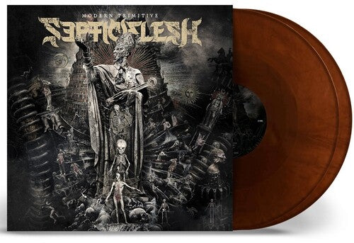 Septicflesh - Modern Primitive (Brown & Black Marbled) { vinyl }