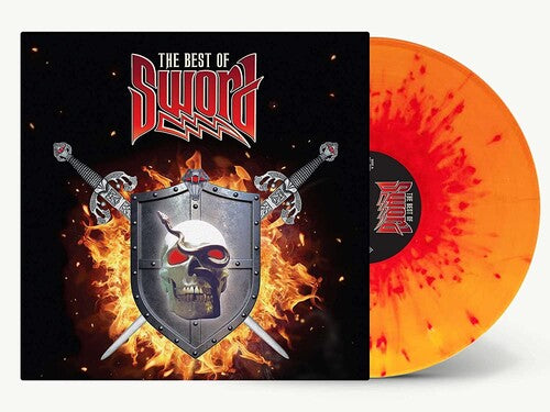Sword - The Best Of - Red & Orange Splatter { vinyl }