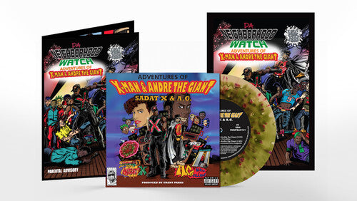 Sadat X & a.G. - Adventures Of X-man & Andre The Giant { vinyl }