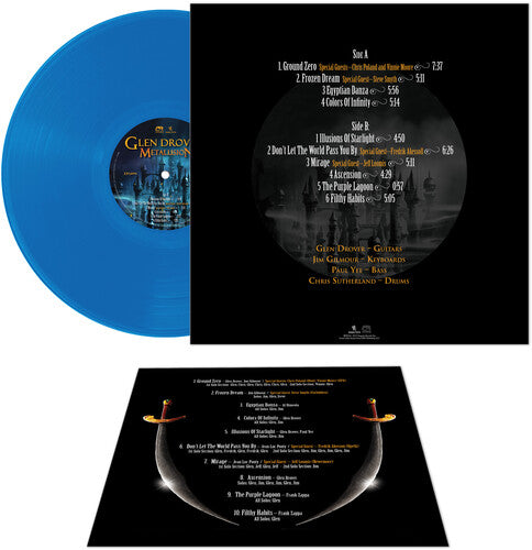 Glen Dover - Metalusion - Blue { vinyl }