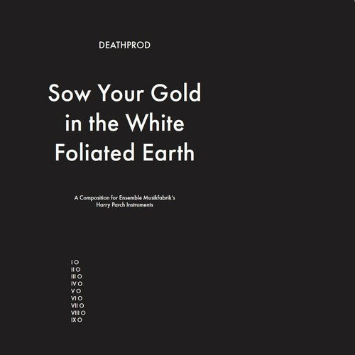 Deathprod - Sow Your Gold In The White Foliated Earth { vinyl }
