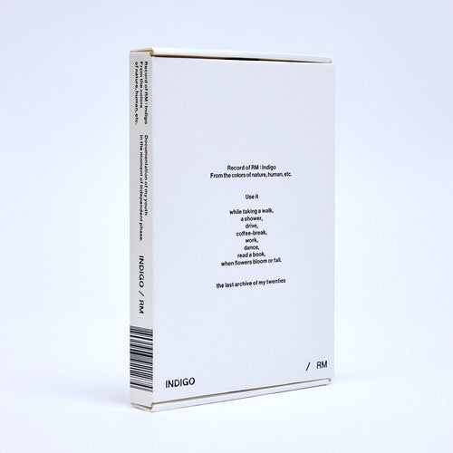 Rm (Bts) - RM (BTS) Indigo Book Edition { vinyl }