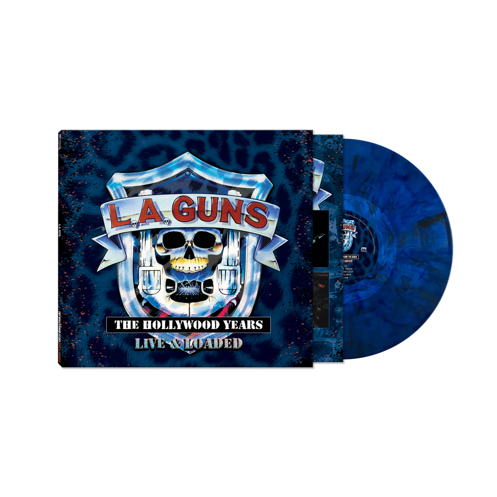 L.A. Guns - The Hollywood Years - Live & Loaded (Blue Marble LP)