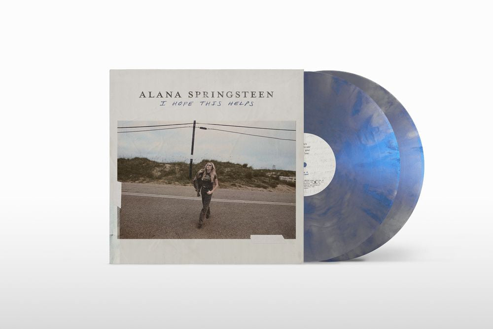 Alana Springsteen - I HOPE THIS HELPS (Iridescent Blue)