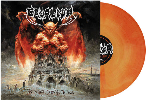Cavalera - Bestial Devastation - Orange Swirl { vinyl }