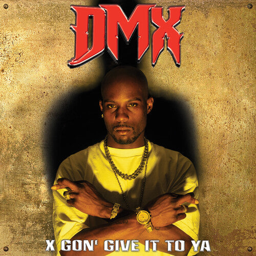 DJ Lt. Dan/DMX - X Gon' Give It To Ya - Gold/Black Splatter { vinyl }