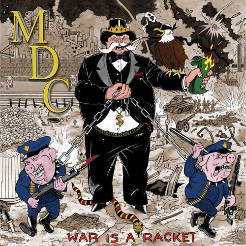 MDC - War Is A Racket { vinyl }