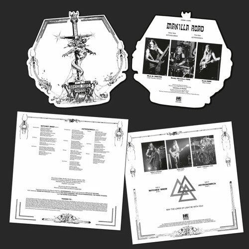 Manilla Road - Witches Brew / Astronomica - Shape { vinyl }