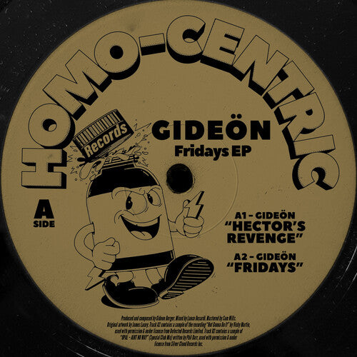 Gideon - Fridays EP { vinyl }