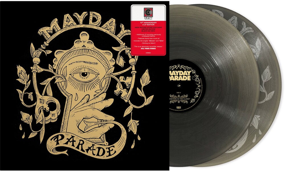Mayday Parade - Monster In The Closet: 10th Anniversary (Indie Exclusive Limited Edition Black Ice 2LP)
