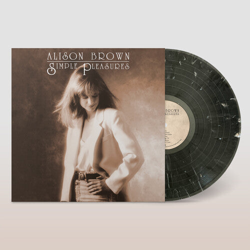 Alison Brown - Simple Pleasures (Remixed and Remastered) Black & White Swirl