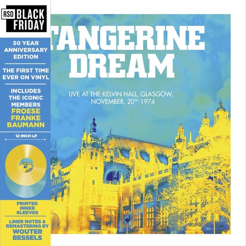 Tangerine Dream - Live at the Kelvin Hall, Glasgow 1974: 50 Anniversary Edition (RSD) Red