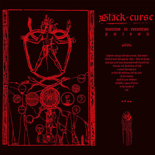 Black Curse - Burning In Celestial Poison { vinyl }