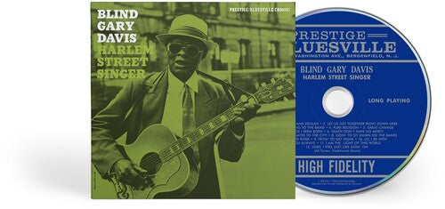 Gary Reverend Davis - Harlem Street Singer (Bluesville Acoustic Sounds Series) { vinyl }