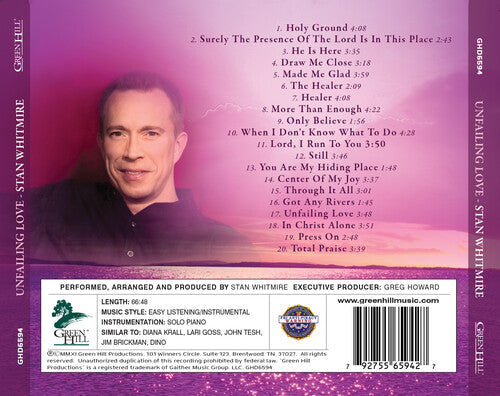 Stan Whitmire - Unfailing Love { vinyl }