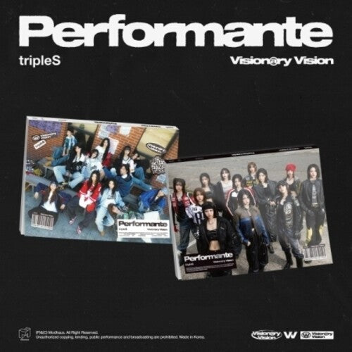 Triples - Visionary Vision - incl. Unit Polaroid Photocard, 72pg Booklet, Sticker, Photo Print, Double Class Objekt, Visual Card + Poster { vinyl }