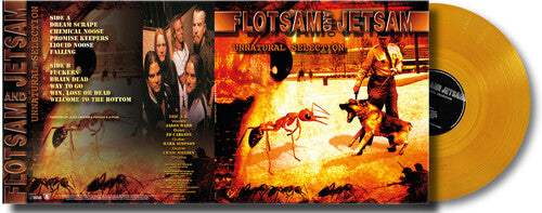 Flotsam & Jetsam - Unnatural Selection - 3mm Spinned Sleeve { vinyl }