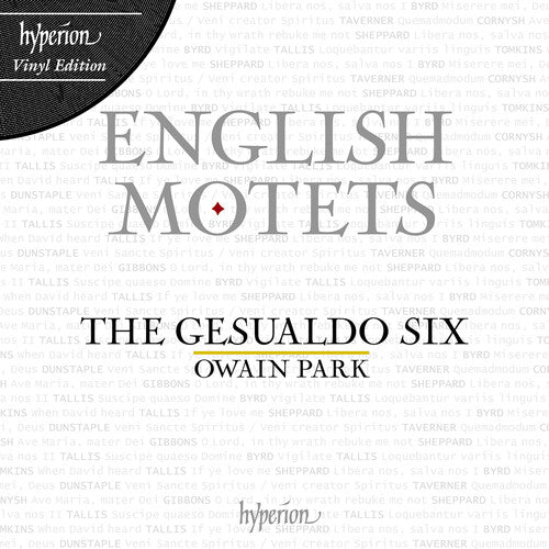The Gesualdo Six - English Motets { vinyl }