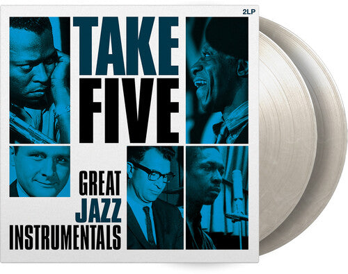 Various Artists - Take Five: Great Jazz Instrumentals / Various - Ltd Crystal Clear & White Vinyl { vinyl }