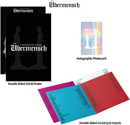 G-DRAGON - Ubermensch: Die-Cut Mirrorboard { vinyl }