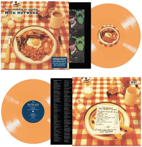 Nick Heyward - From Monday To Sunday - Orange Colored Vinyl