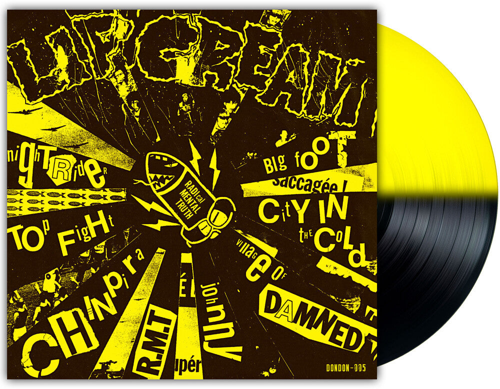 Lip Cream - Big Foot Cassette (Orchard Indie Exclusive Half Black and Half Yellow LP)