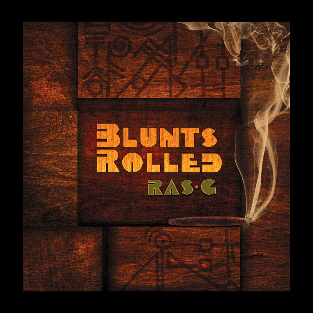 Ras_G - BLUNTS ROLLED (160g Black Vinyl)