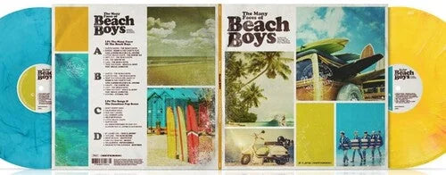 Various Artists - Many Faces Of The Beach Boys / Various (Ltd 180gm Gatefold Blue & Yellow) { vinyl }