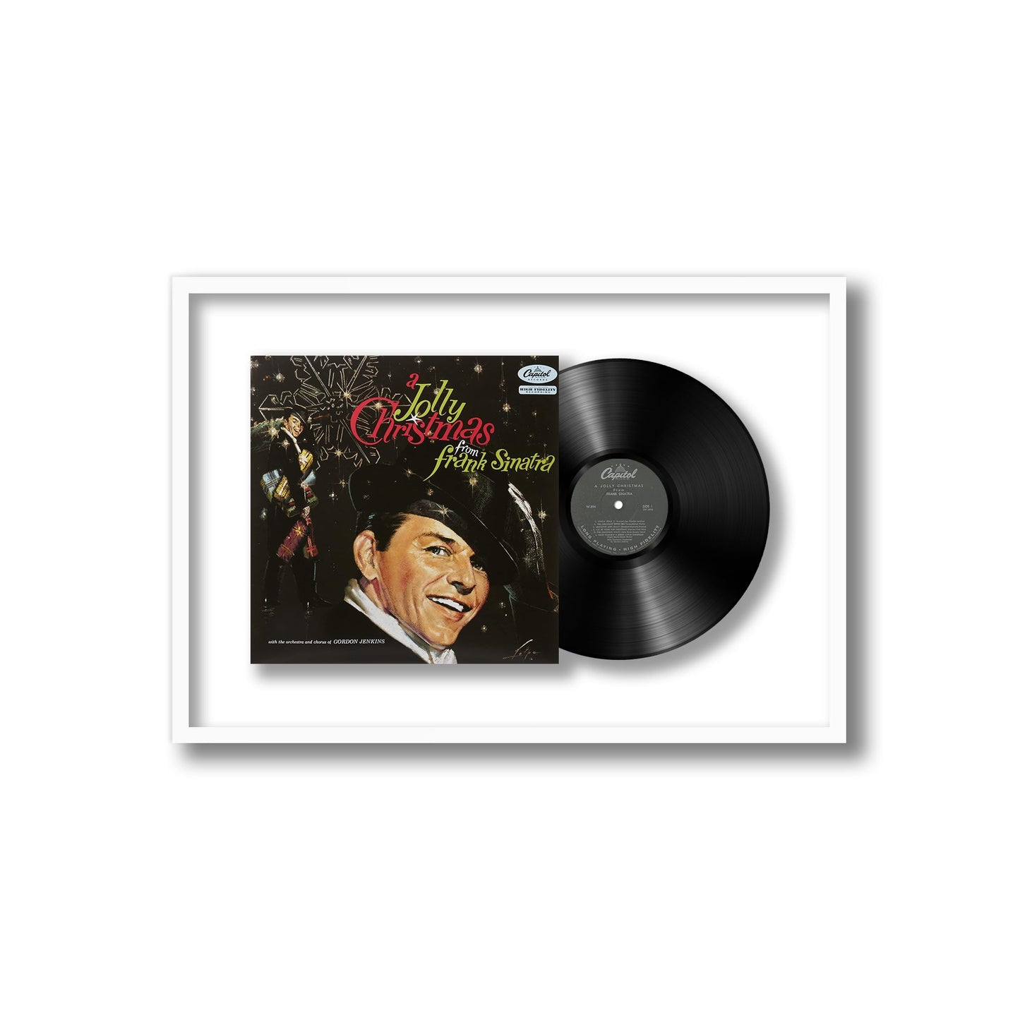 A Jolly Christmas From Frank Sinatra { vinyl }