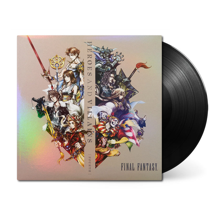 HEROES AND VILLAINS - Select Tracks from the FINAL FANTASY Series FOURTH { vinyl }