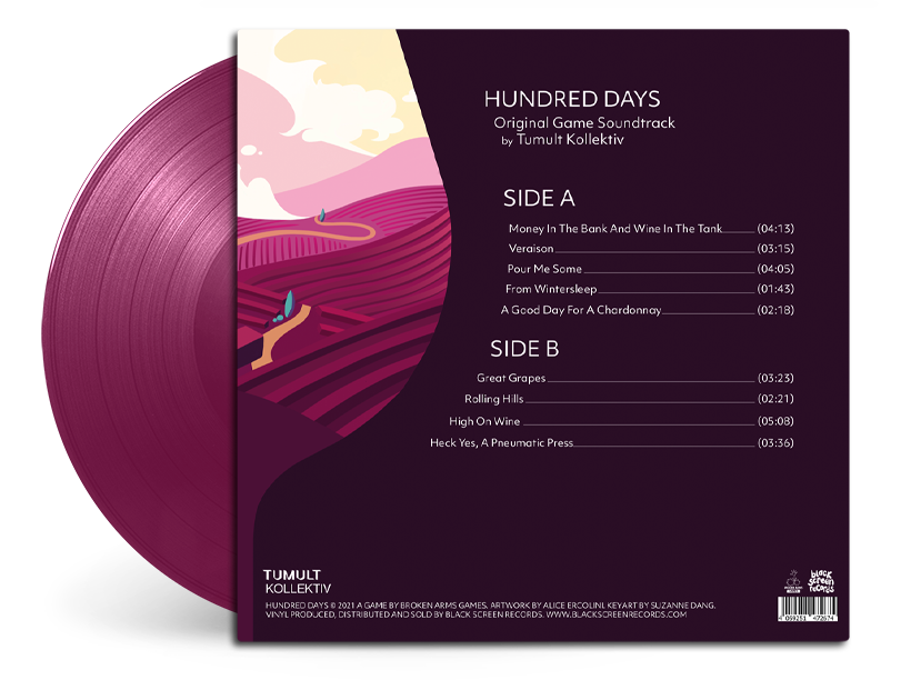 Hundred Days (Original Soundtrack) { vinyl }