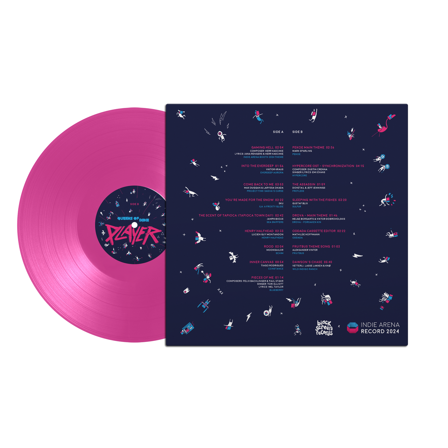 Queens of Indie Player (Gamescom Indie Arena Booth 2024) { vinyl }