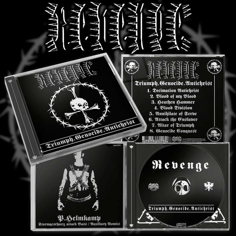 Revenge - Triumph.Genocide.Antichrist CD { vinyl }