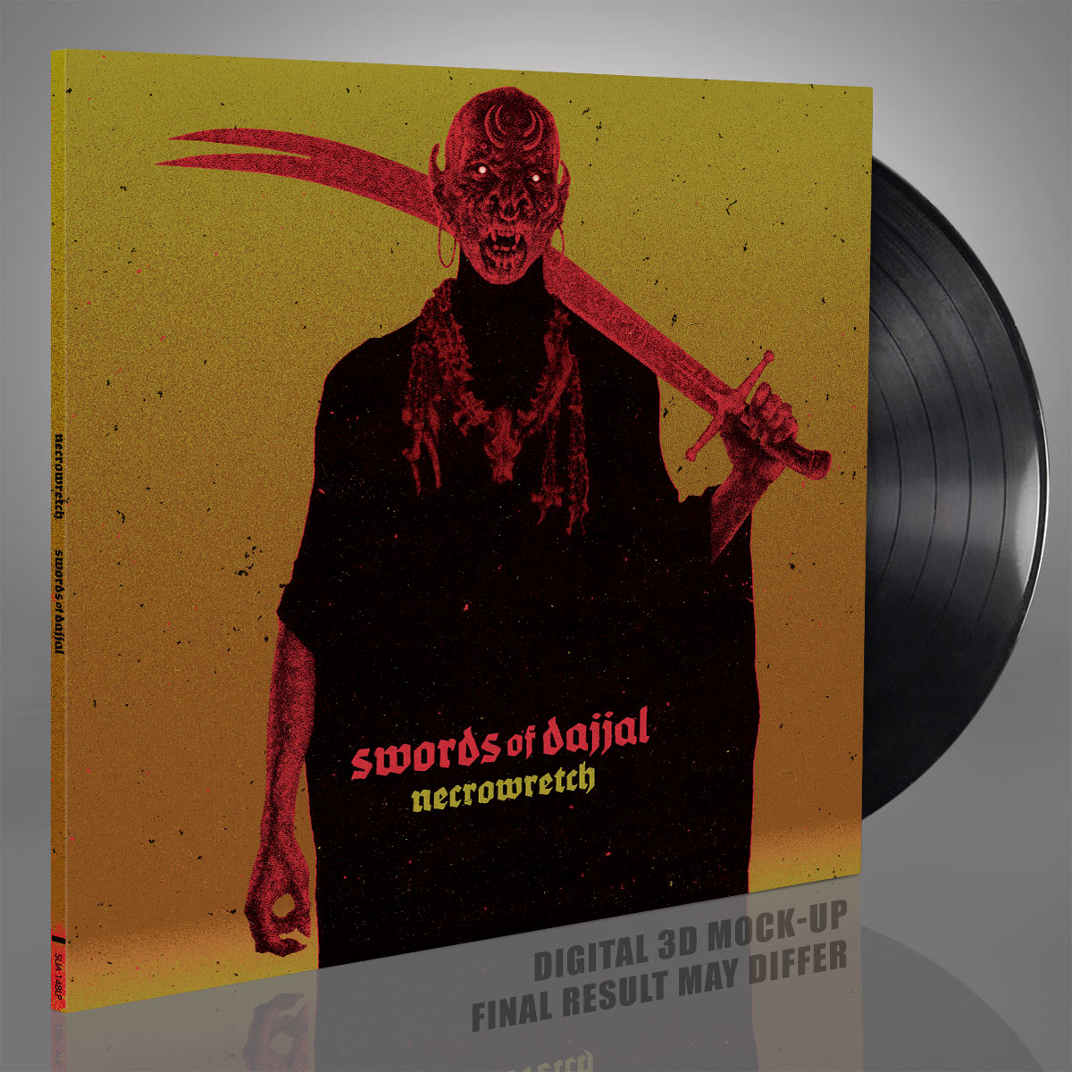 Necrowretch - Swords of Dajjal LP { vinyl }