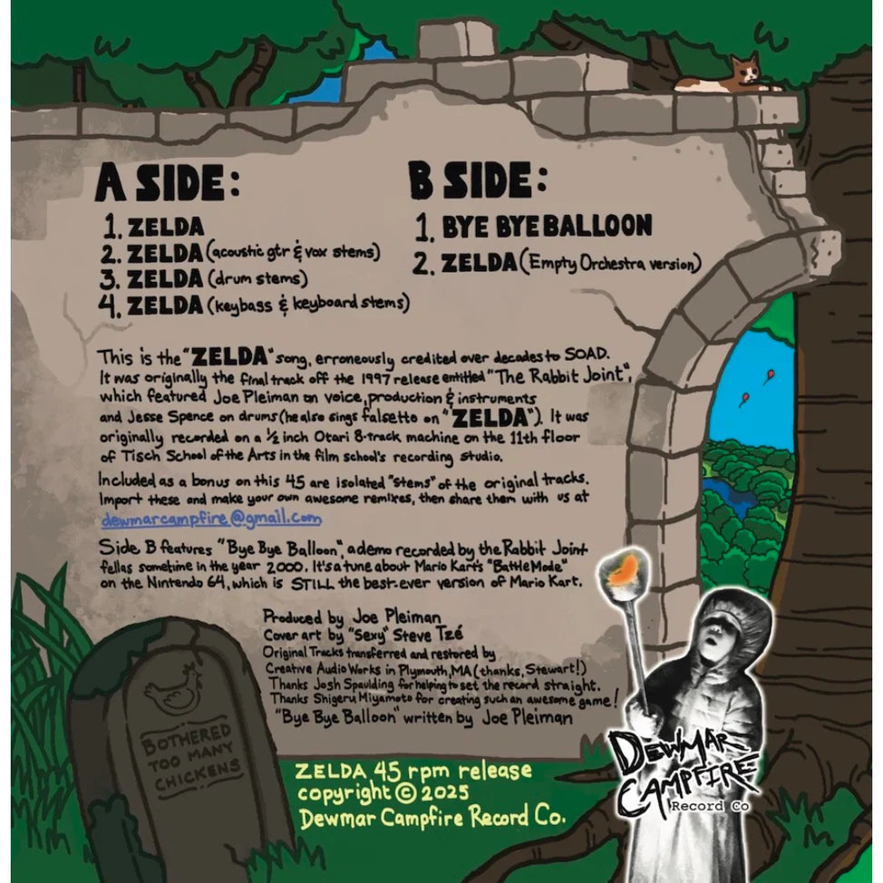 Zelda 45 { vinyl }