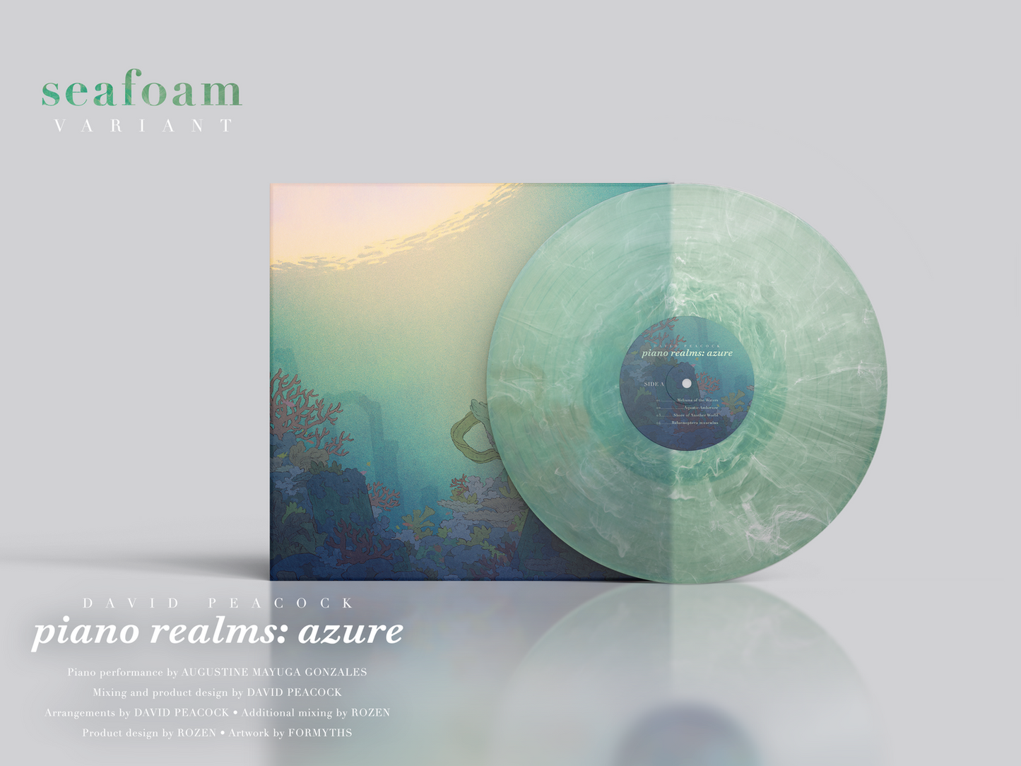 piano realms: azure { vinyl }