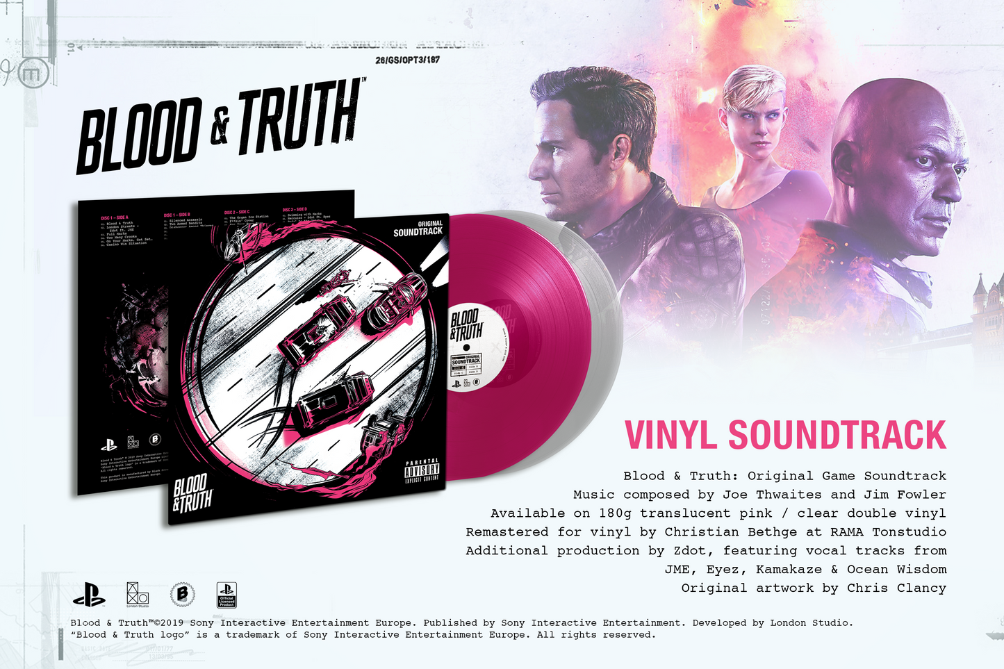 Blood & Truth (Original Soundtrack) { vinyl }